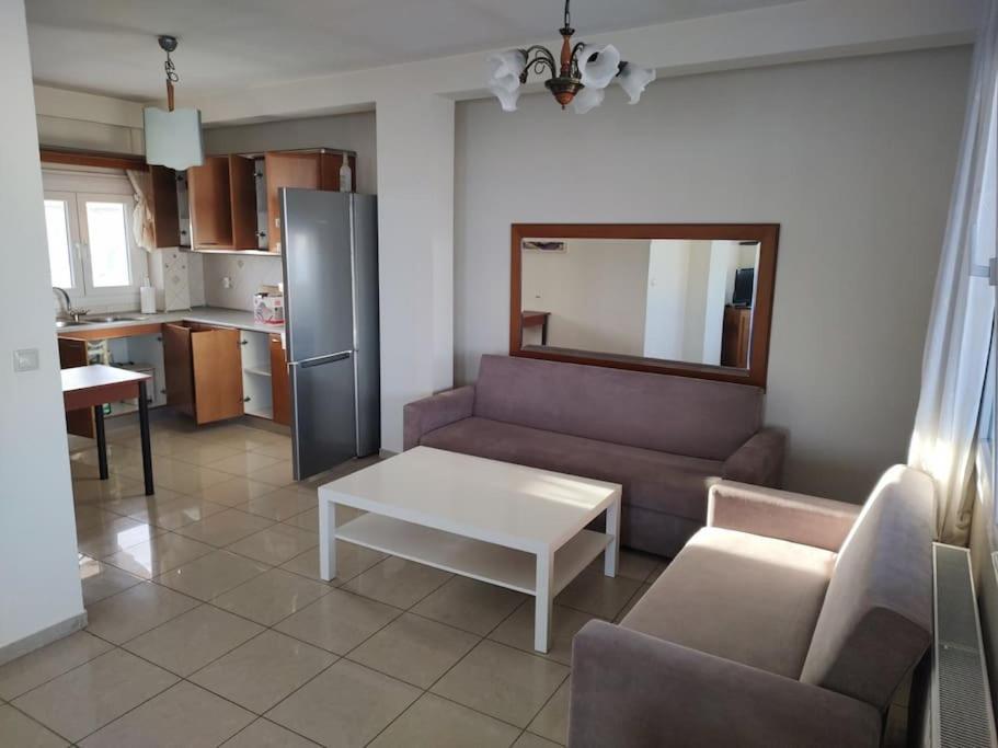 Finas Penthouse,Private Terrace,Great View,Mins From Sea Apartment Kavala Exterior photo