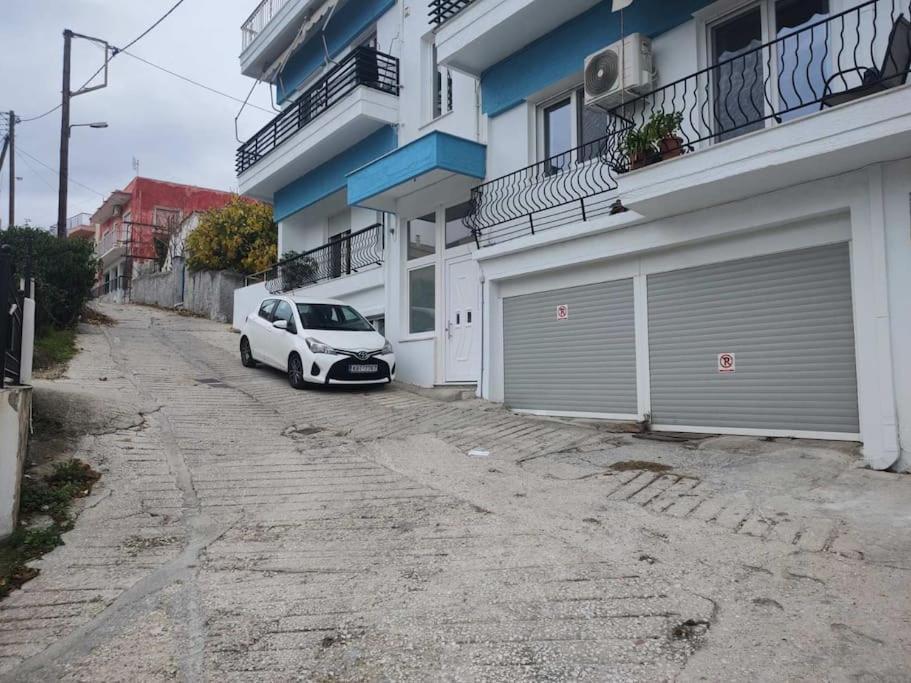 Finas Penthouse,Private Terrace,Great View,Mins From Sea Apartment Kavala Exterior photo
